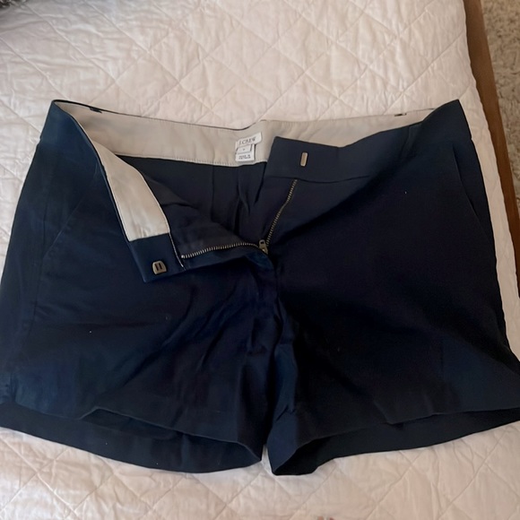 J. Crew Navy Chino Shorts - Picture 2 of 5